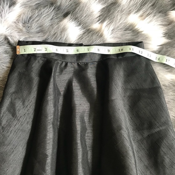 Black Flare Layered Circle Skirt - Picture 3 of 7